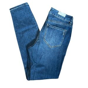 Vintage America Blue Boho Skinny Jeans Size 6R/28